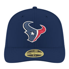 Houston Texans New Era Omaha Low Profile 59FIFTY Fitted Hat - Navy Hats