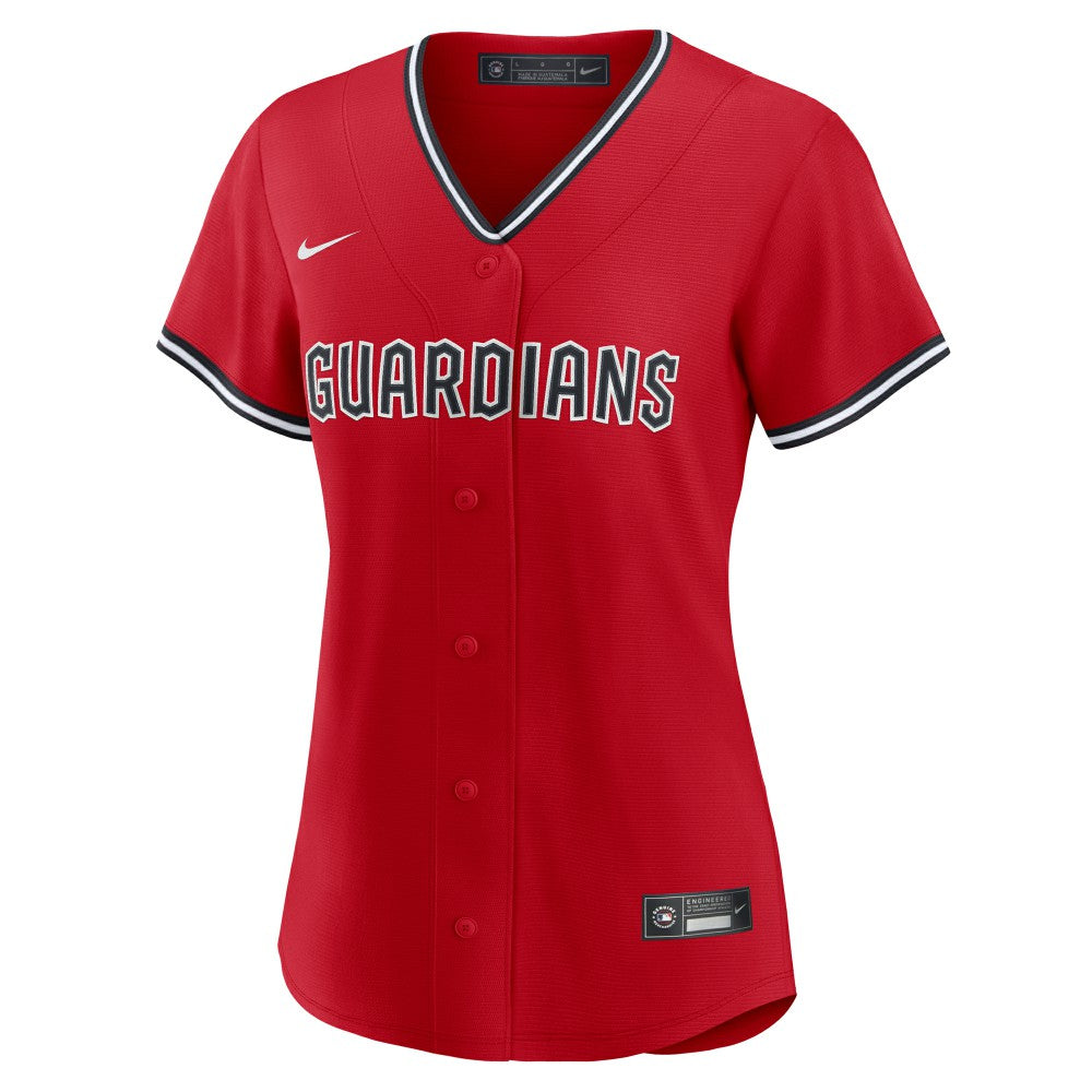 Cleveland Guardians Nike Women's Alternate 2 Replica Jersey - Red Jerseys