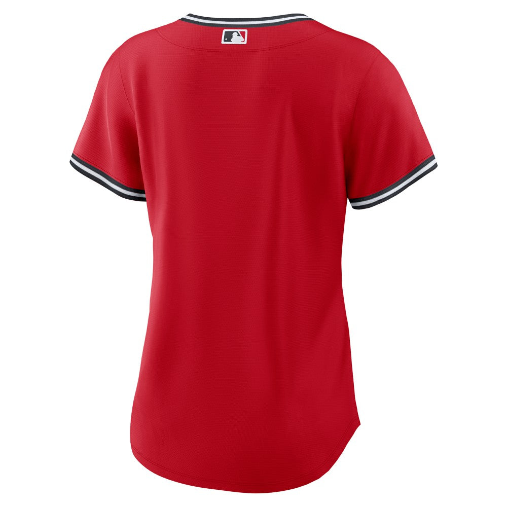 Cleveland Guardians Nike Women's Alternate 2 Replica Jersey - Red Jerseys