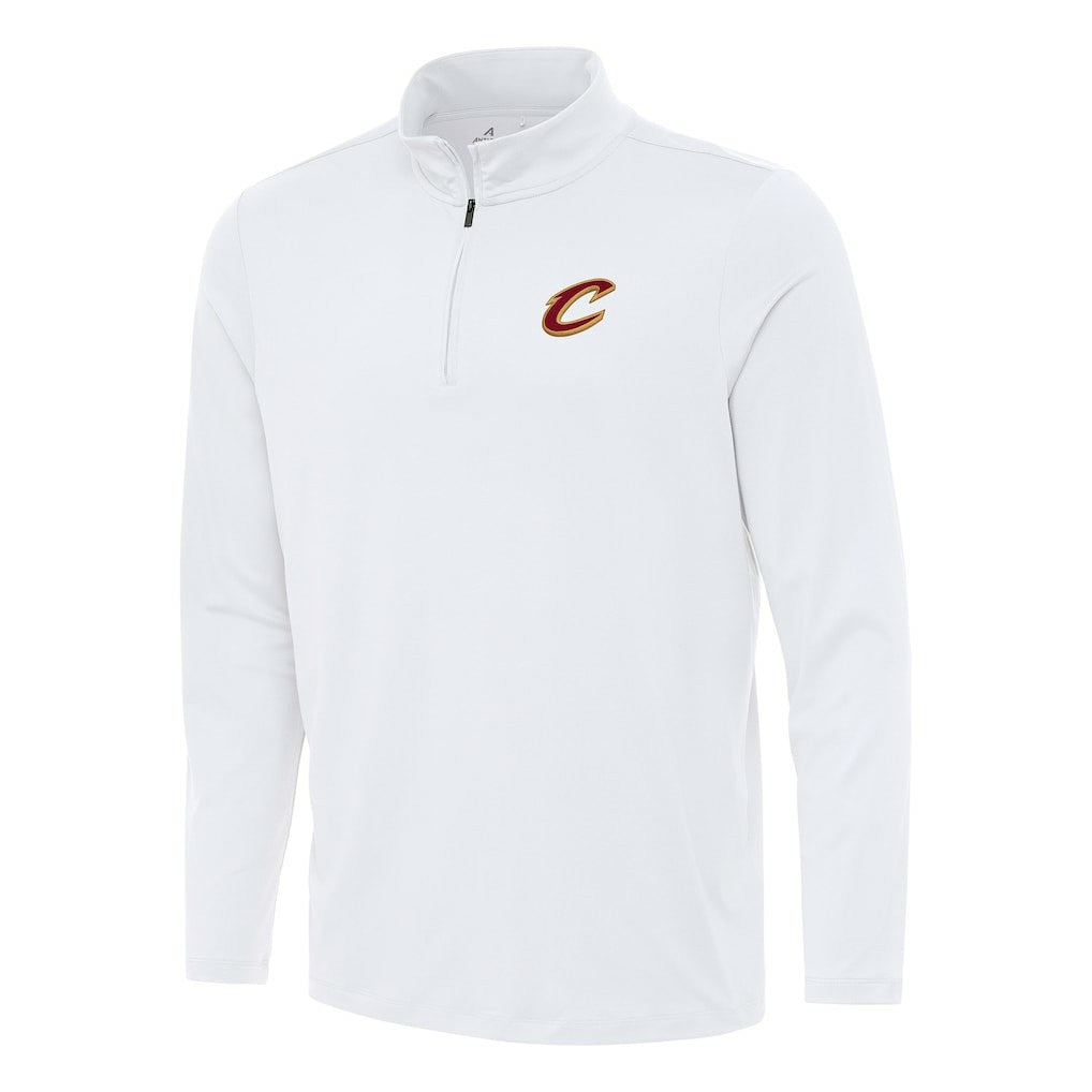 Cleveland Cavaliers Antigua Reprocess Quarter-Zip Top White outlet