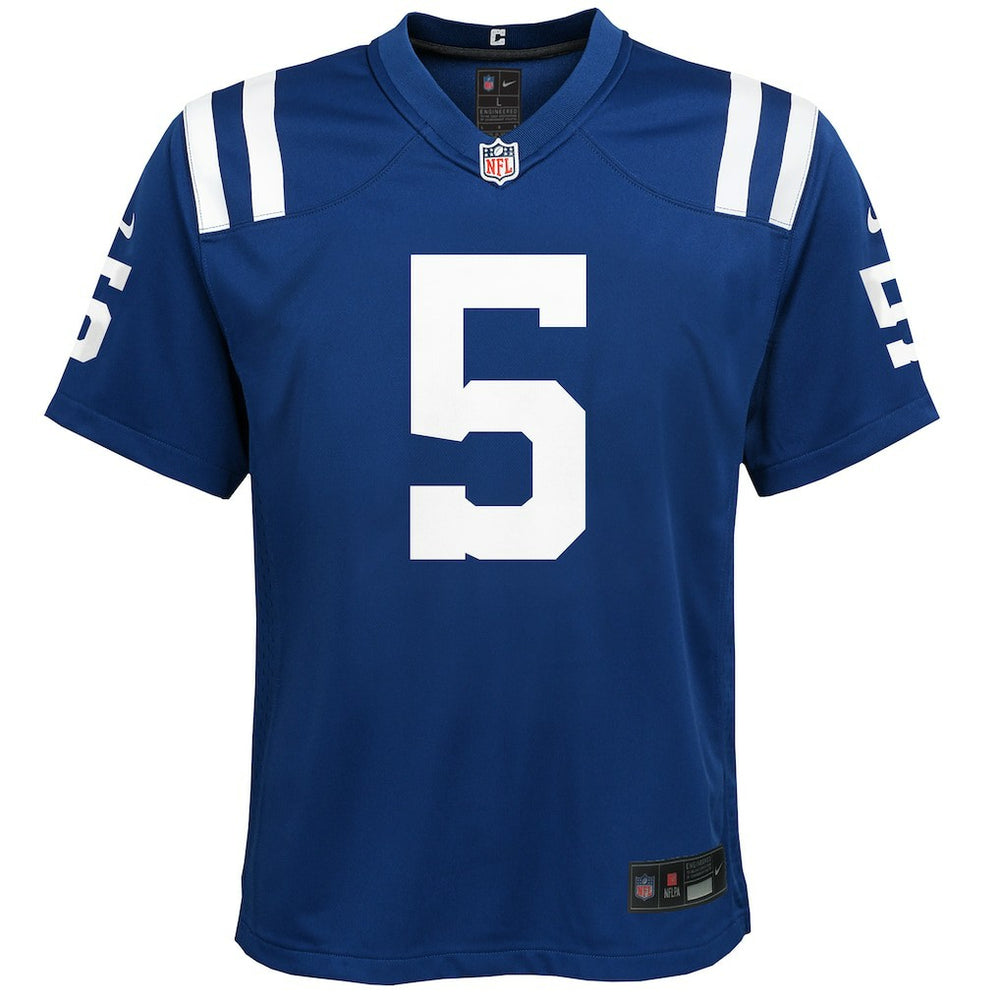 Anthony Richardson Sr. Indianapolis Colts Youth Game Jersey - Royal Jerseys