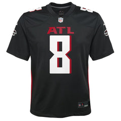 Kyle Pitts Sr. Atlanta Falcons Youth Game Jersey - Black Jerseys
