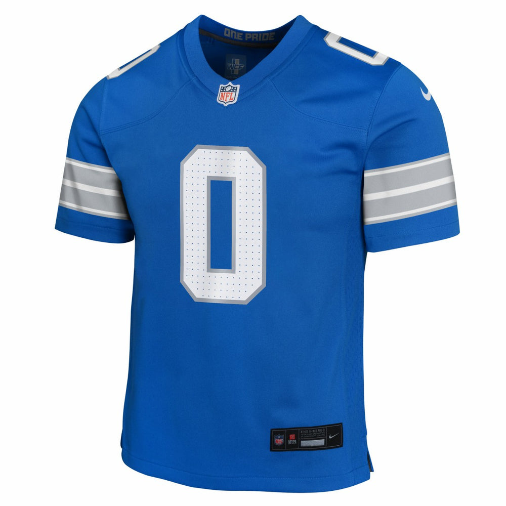 Jahmyr Gibbs Detroit Lions Youth Game Jersey - Blue Jerseys