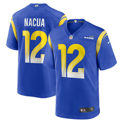 Puka Nacua Los Angeles Rams Youth Game Jersey - Royal Jerseys