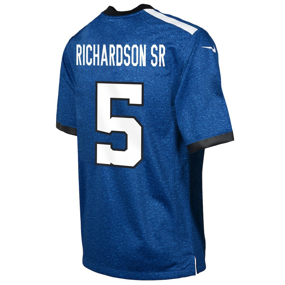 Anthony Richardson Sr. Indianapolis Colts Youth Game Jersey - Royal Jerseys
