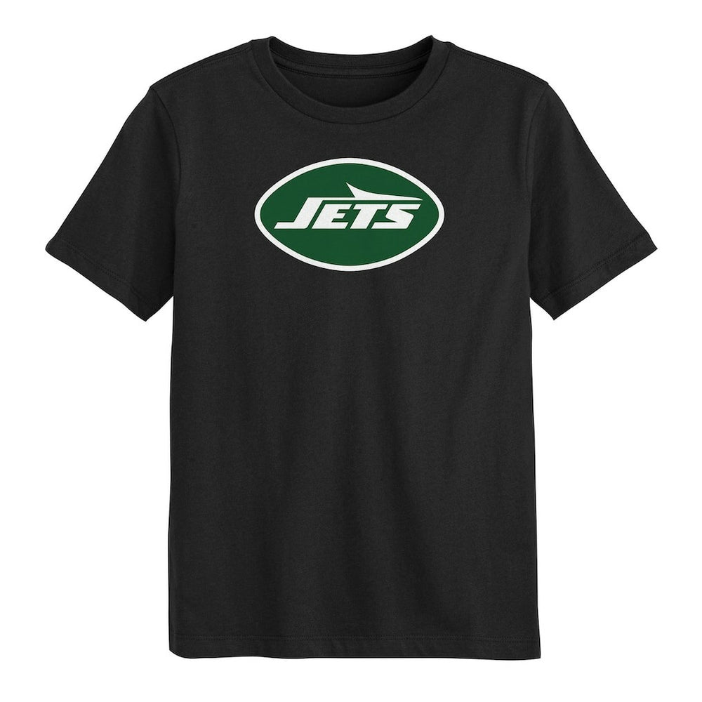 New York Jets Youth Primary Logo T-Shirt - Black T-shirts