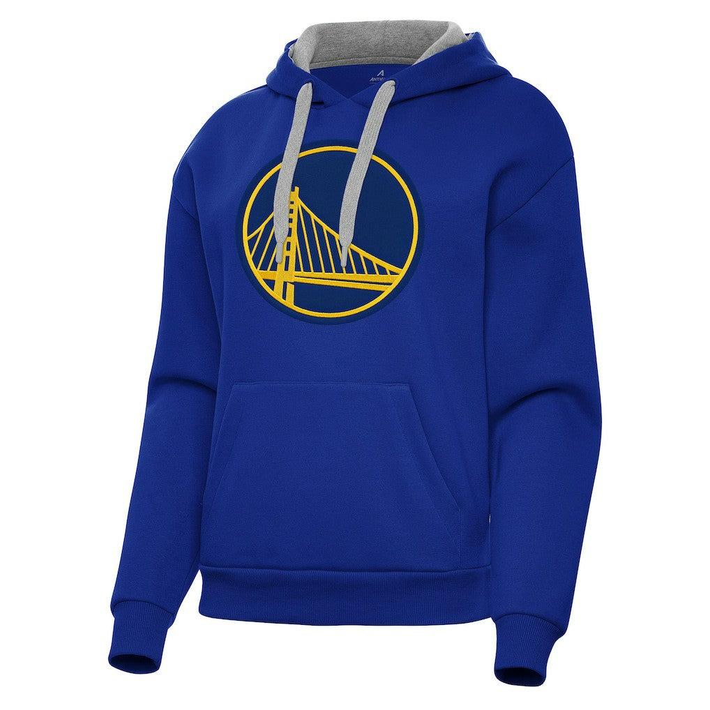 Golden State Warriors Antigua Women's Victory Pullover Hoodie Royal outlet