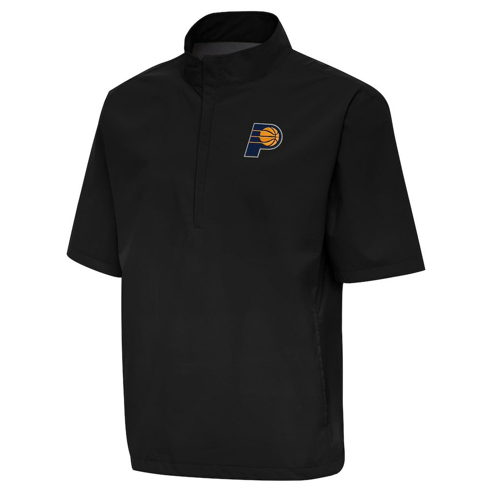 Indiana Pacers Antigua Brisk Quarter-Zip Windbreaker Black outlet