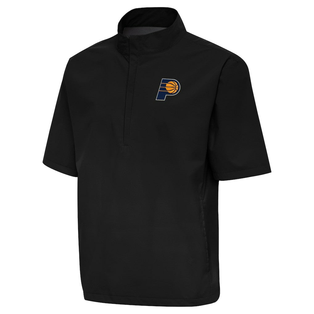 Indiana Pacers Antigua Brisk Quarter-Zip Windbreaker Black outlet