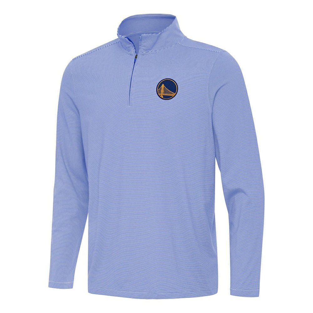 Golden State Warriors Antigua Twine Quarter-Zip Top Royal outlet