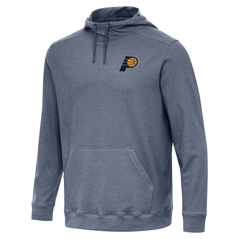 Indiana Pacers Antigua Cloud Pullover Hoodie Heather Navy
