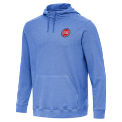 Detroit Pistons Antigua Cloud Pullover Hoodie Heather Blue outlet