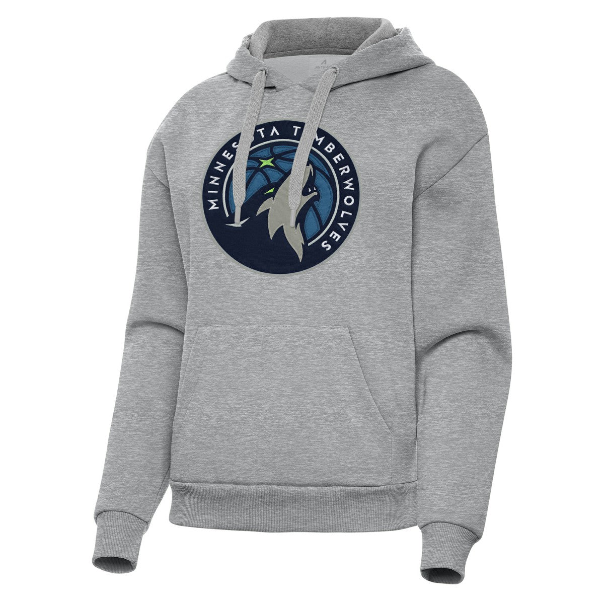 Minnesota Timberwolves Antigua Women's Victory Pullover Hoodie Heather Gray outlet