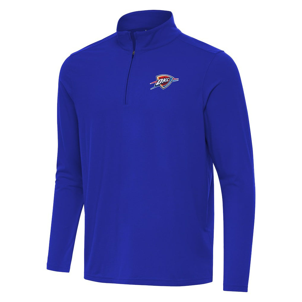Oklahoma City Thunder Antigua Intent Quarter-Zip Top Royal outlet