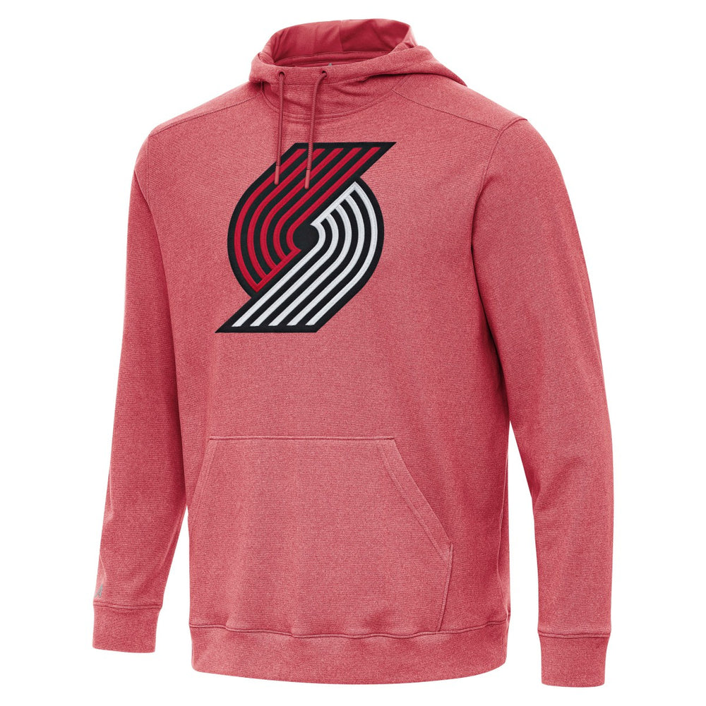 Portland Trail Blazers Antigua Cloud Pullover Hoodie Heather Red outlet