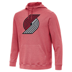 Portland Trail Blazers Antigua Cloud Pullover Hoodie Heather Red outlet