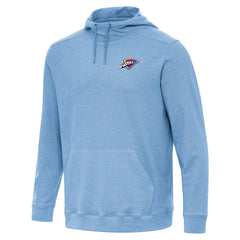 Oklahoma City Thunder Antigua Cloud Pullover Hoodie Heather Powder Blue
