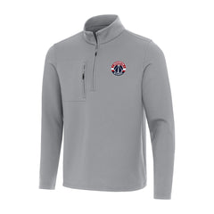 Washington Wizards Antigua Insider Quarter-Zip Top Gray outlet