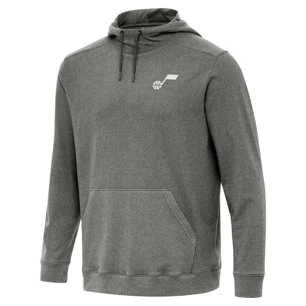 Utah Jazz Antigua Cloud Pullover Hoodie Heather Black outlet