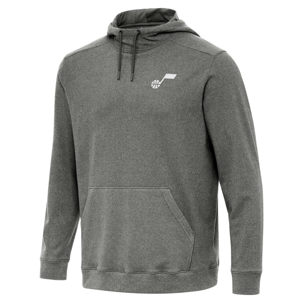 Utah Jazz Antigua Cloud Pullover Hoodie Heather Black outlet