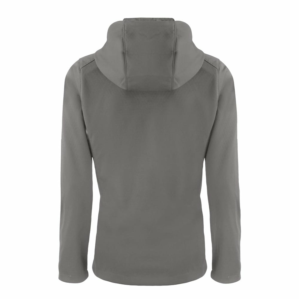 Cleveland Browns Cutter & Buck Women's Evoke Eco Softshell Recycled Full-Zip Hoodie Jacket - Gray Hoodies