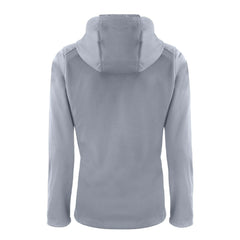 Cleveland Browns Cutter & Buck Women's Evoke Eco Softshell Recycled Full-Zip Hoodie Jacket - Gray Hoodies