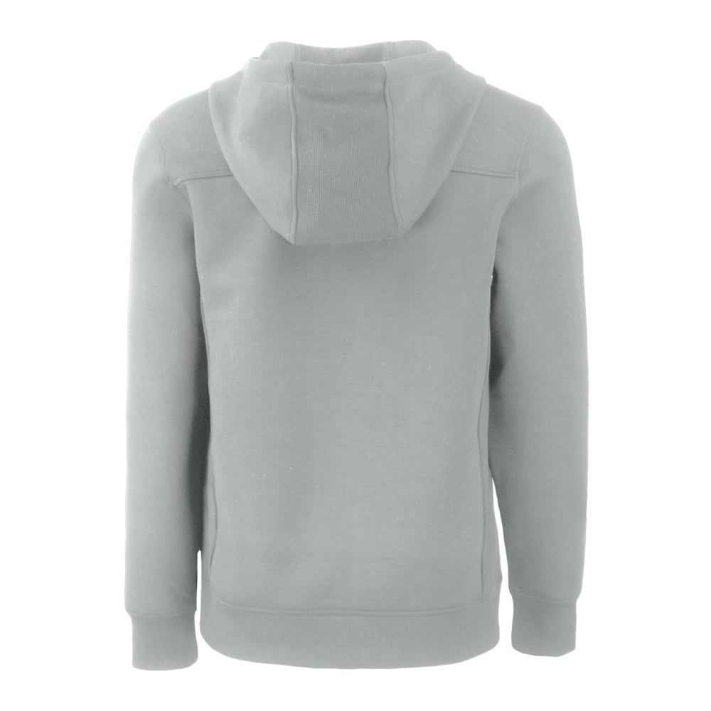 Cleveland Browns Cutter & Buck Roam Eco Recycled Half-Zip Pullover Hoodie - Gray Hoodies