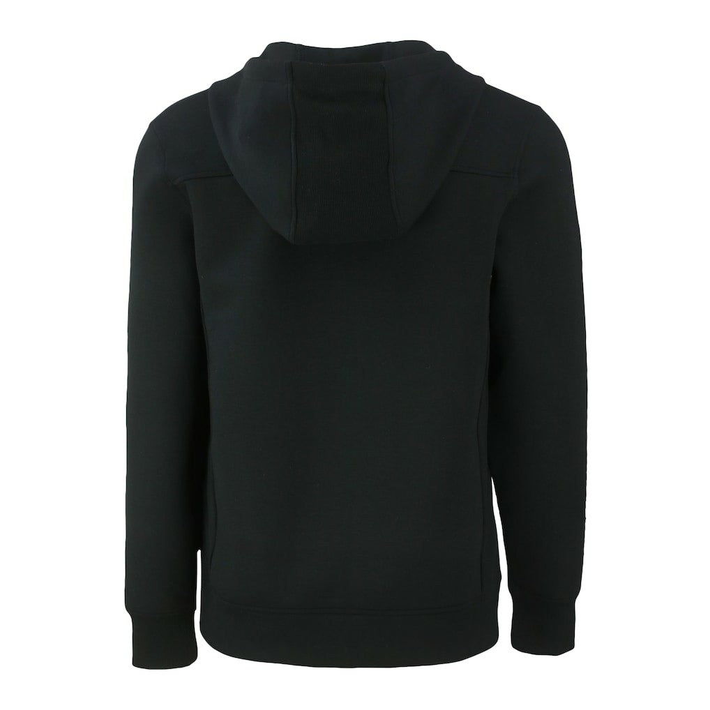 Cleveland Browns Cutter & Buck Roam Eco Recycled Half-Zip Pullover Hoodie - Black Hoodies