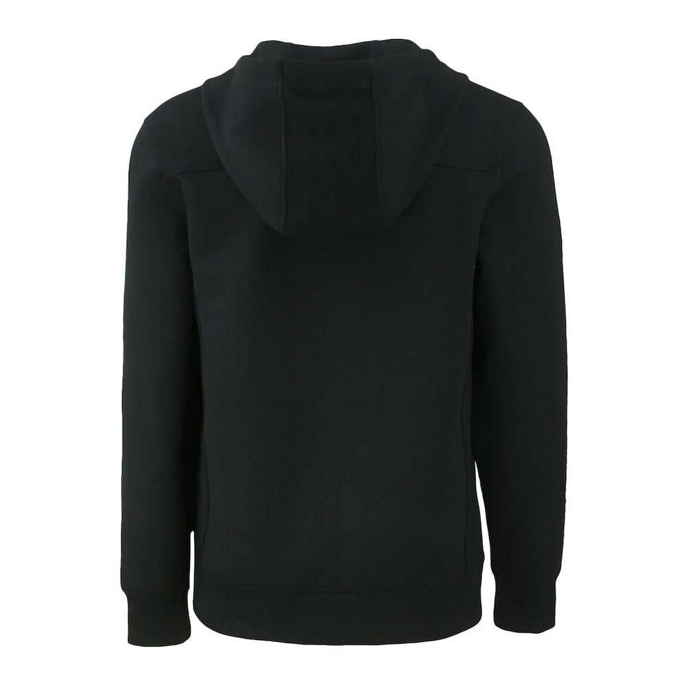 Cleveland Browns Cutter & Buck Roam Eco Recycled Half-Zip Pullover Hoodie - Black Hoodies