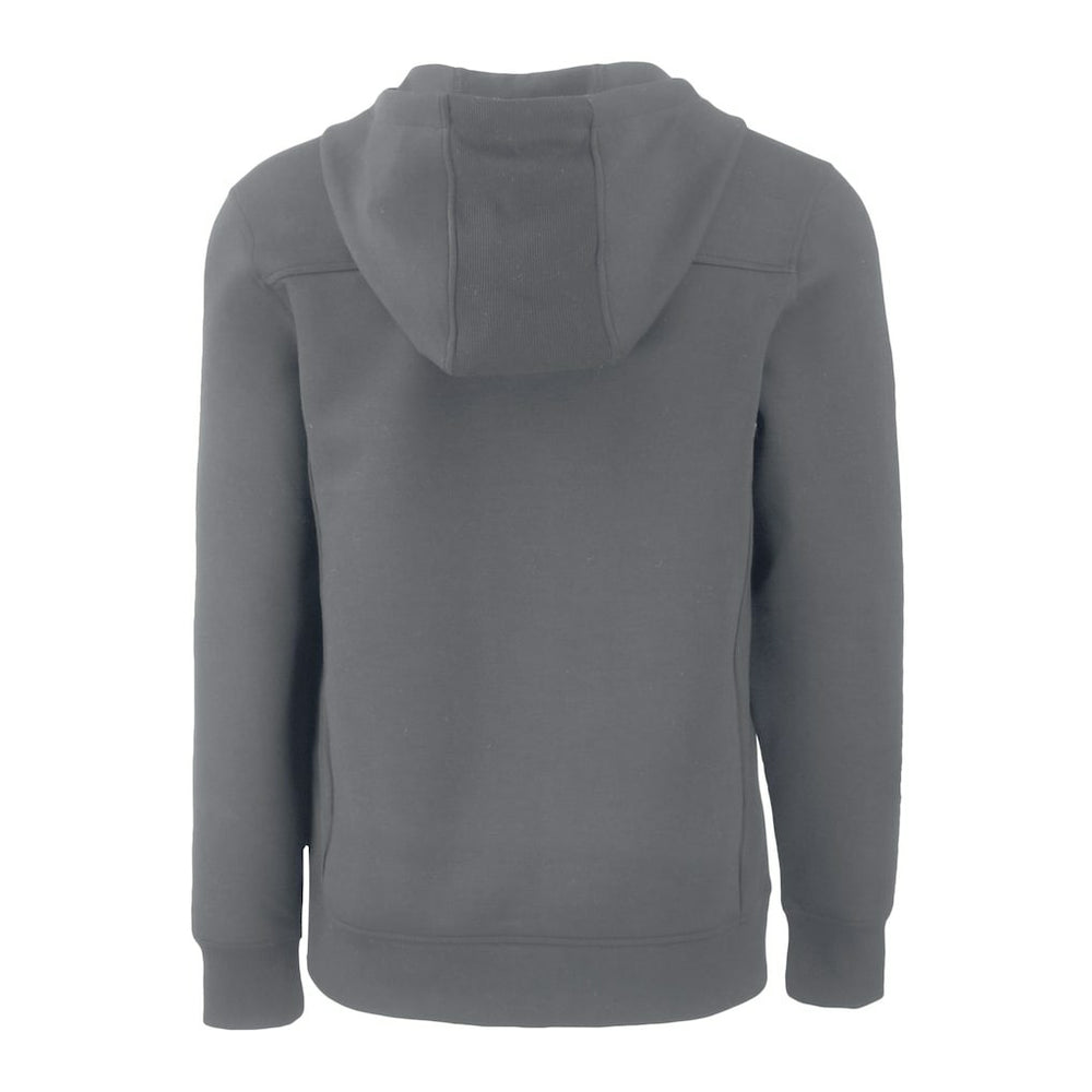 Cleveland Browns Cutter & Buck Roam Eco Recycled Half-Zip Pullover Hoodie - Gray Hoodies