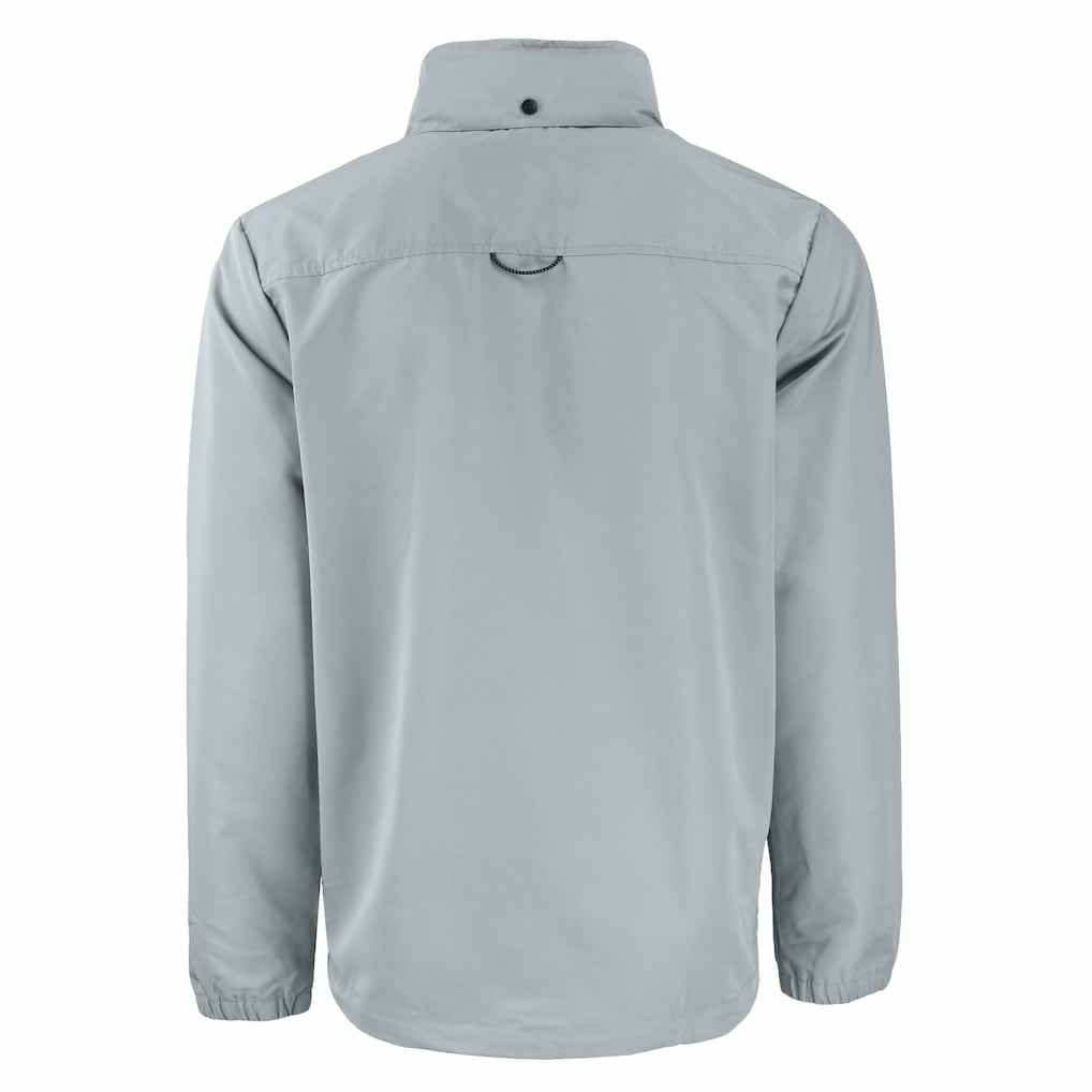 Cleveland Browns Cutter & Buck Charter Eco Recycled Full-Zip Hoodie Jacket - Gray Hoodies