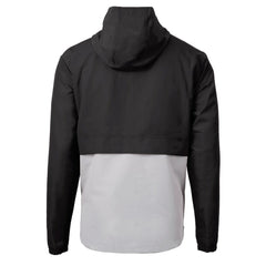 Cleveland Browns Cutter & Buck Charter Eco Recycled Anorak Half-Zip Hoodie Jacket - Black Hoodies