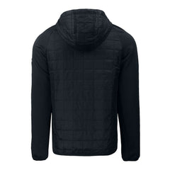 Cleveland Browns Cutter & Buck Rainier Primaloft Eco Full-Zip Hoodie Hybrid Jacket - Black Hoodies