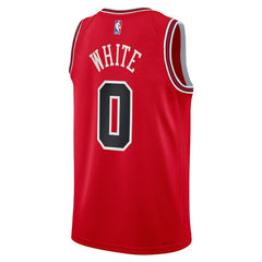 Coby White Chicago Bulls Youth Swingman Jersey Red Icon Edition