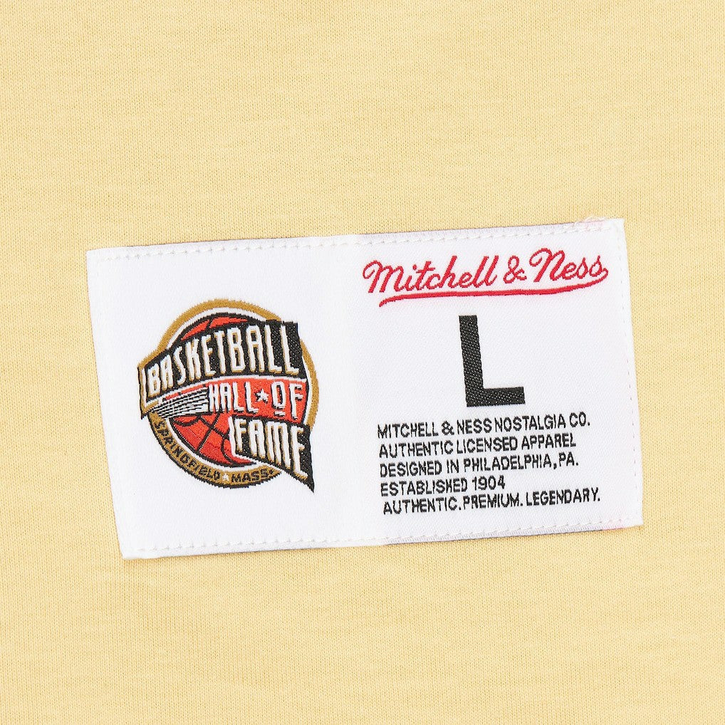 Vince Carter Toronto Raptors Premium T-Shirt Cream - Mitchell & Ness outlet