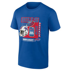 Buffalo Bills Bud Light T-Shirt - Royal T-shirts