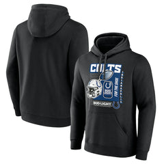 Indianapolis Colts Bud Light Pullover Hoodie - Black Hoodies