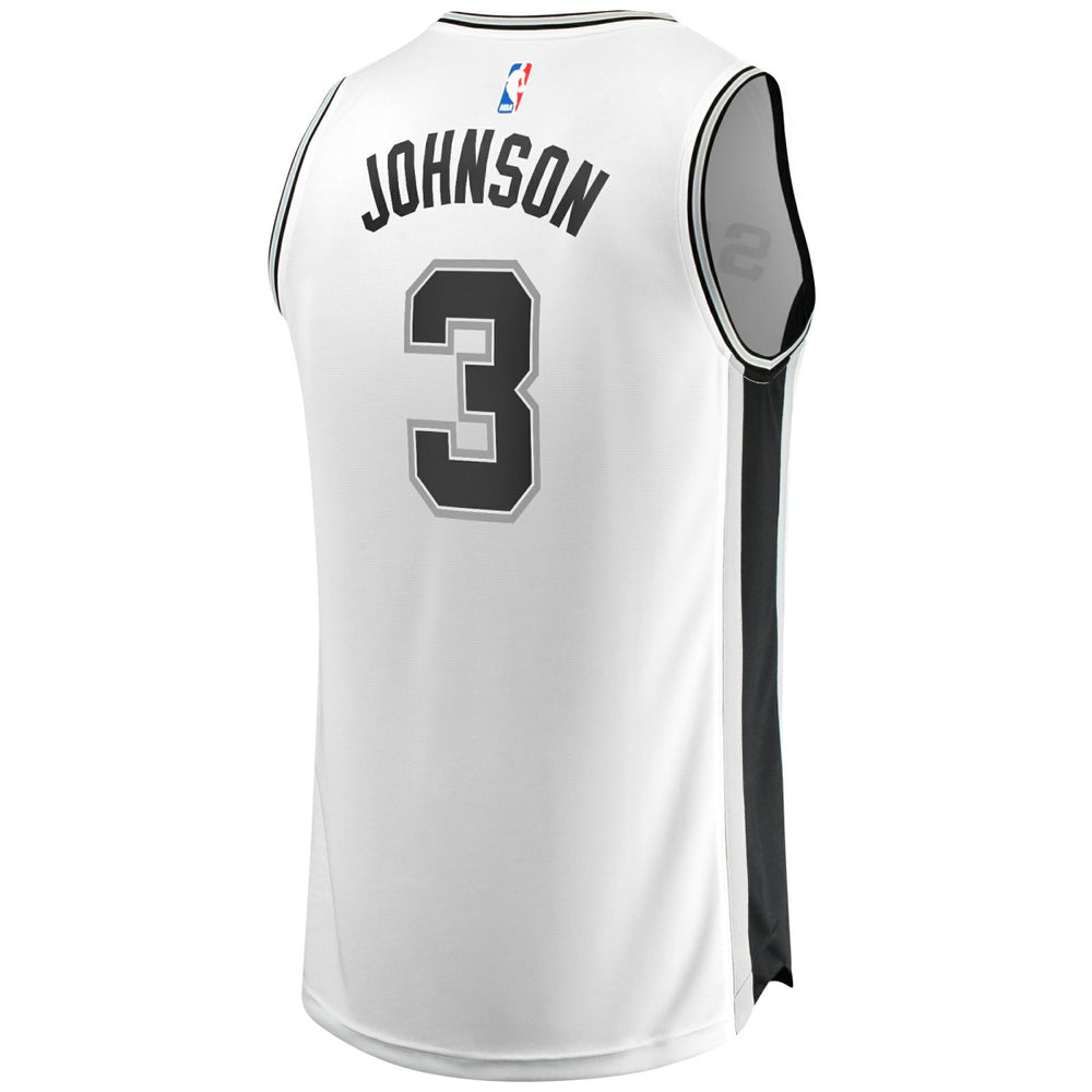Keldon Johnson San Antonio Spurs Fast Break Association Jersey White - Fanatics outlet