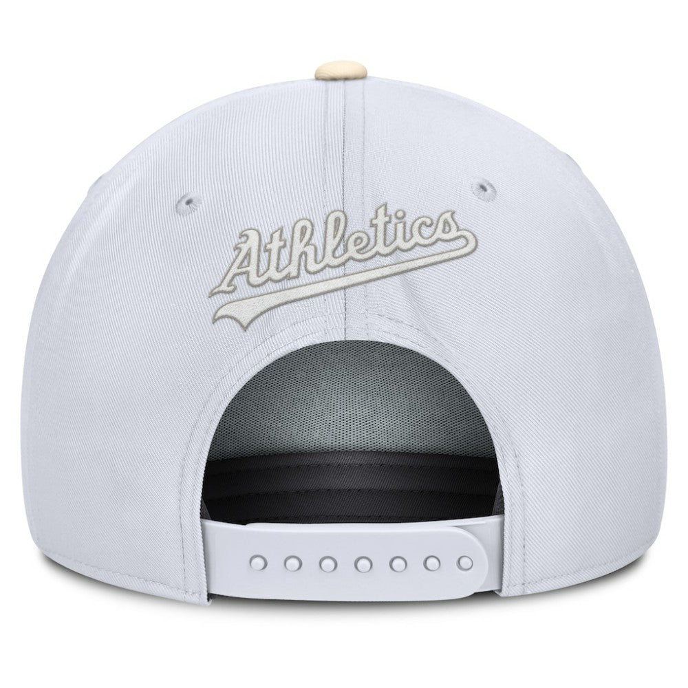 Athletics Nike Pro Performance Snapback Hat - White/Cream Hats