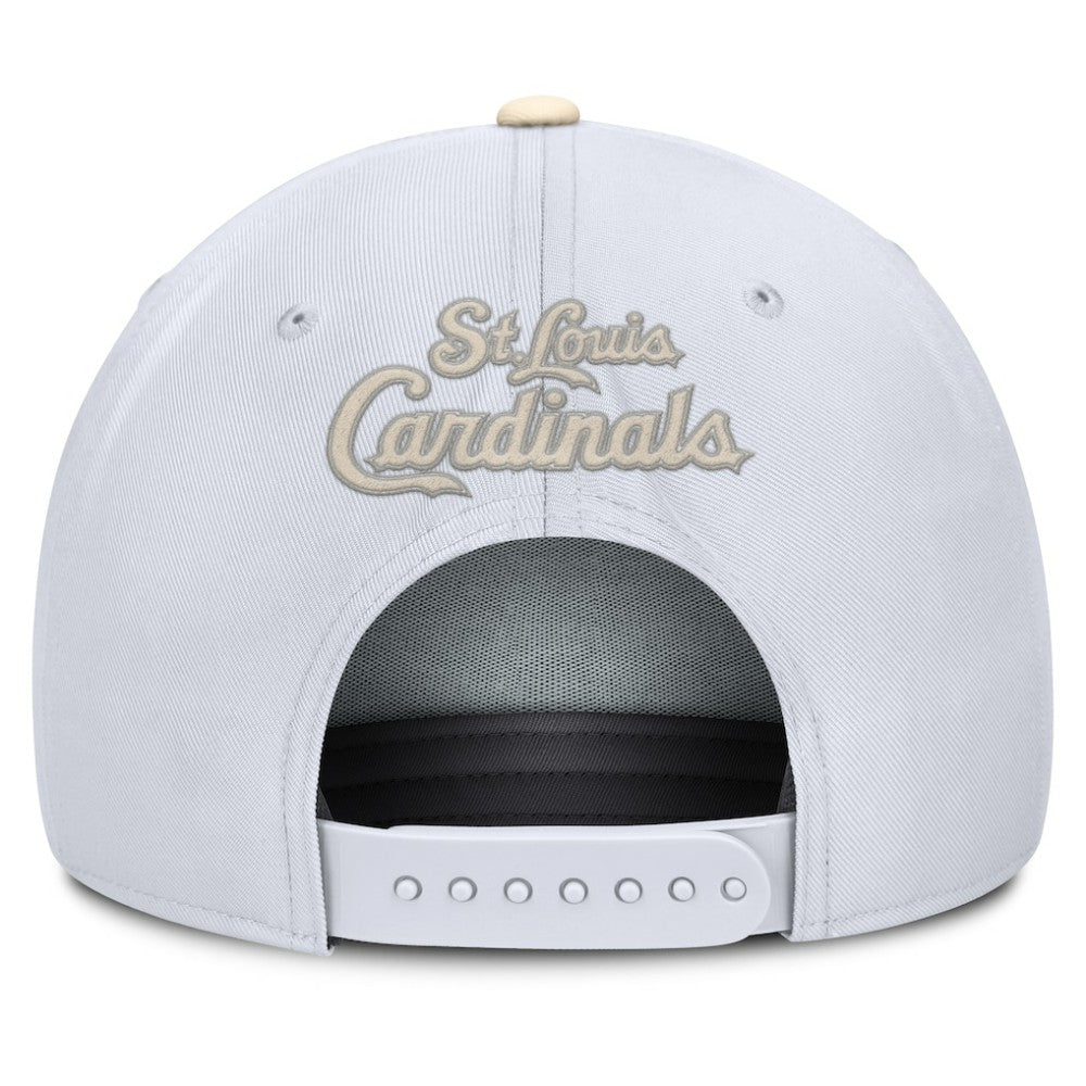 St. Louis Cardinals Nike Pro Performance Snapback Hat - White/Cream Hats