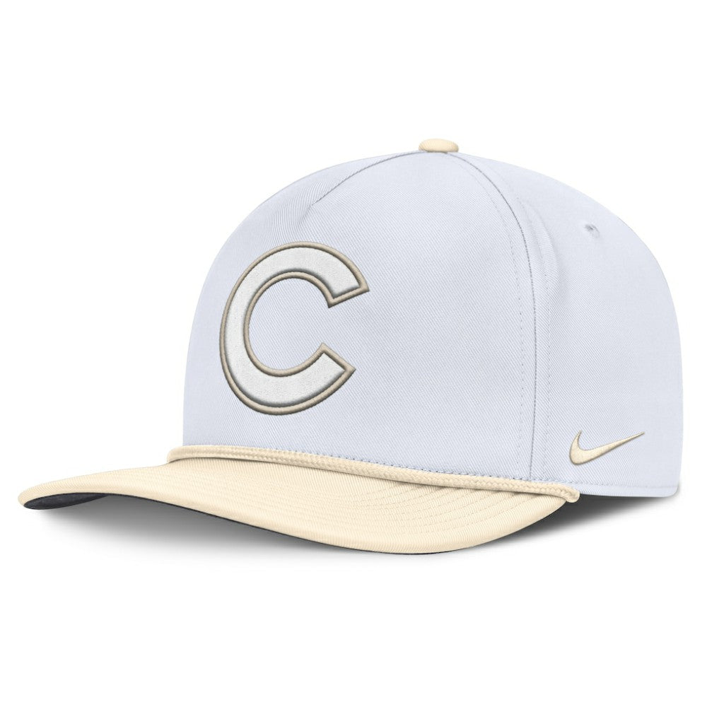 Chicago Cubs Nike Pro Performance Snapback Hat - White/Cream Hats