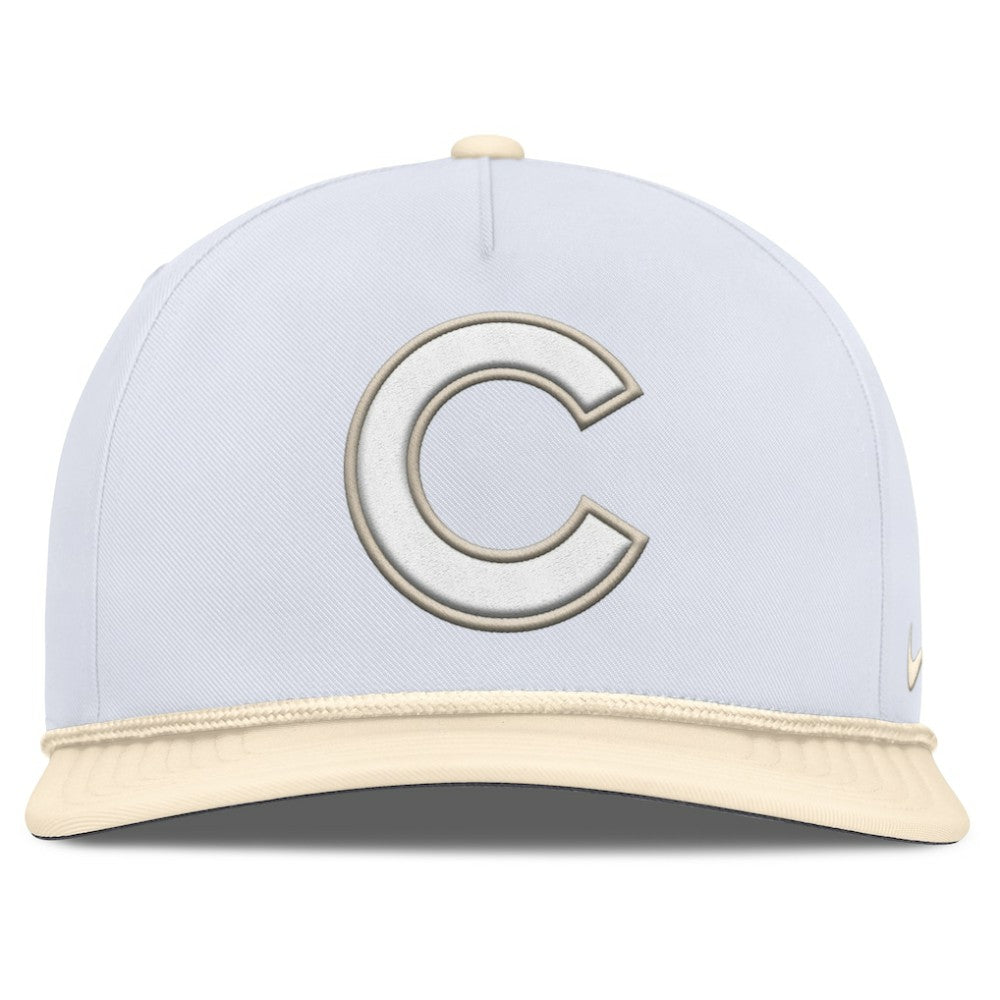 Chicago Cubs Nike Pro Performance Snapback Hat - White/Cream Hats