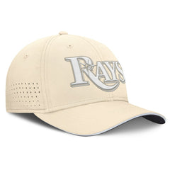 Tampa Bay Rays Nike Rise Performance Flex Hat - Cream Hats