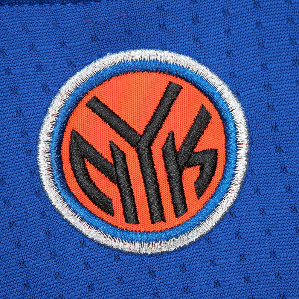 Carmelo Anthony New York Knicks 2010/11 Hardwood Classics Authentic Jersey Blue - Mitchell & Ness