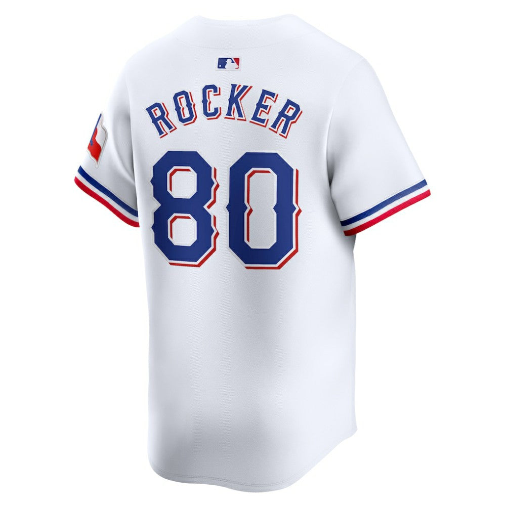 Kumar Rocker Texas Rangers Nike Home Limited Player Jersey - White Jerseys