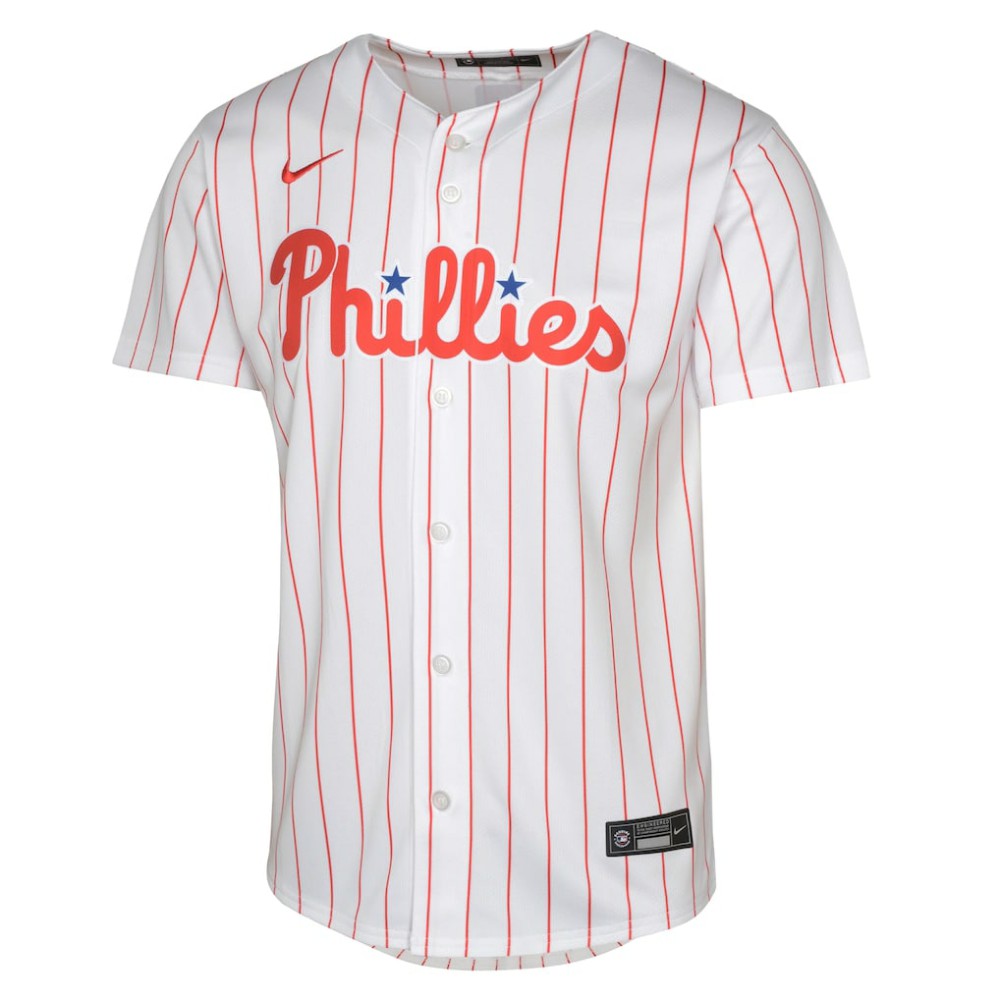 Philadelphia Phillies Nike Youth Home Game Jersey - White Jerseys