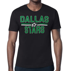Dallas Stars Starter Mesh Look Team Name T-Shirt - Black | US 202296540