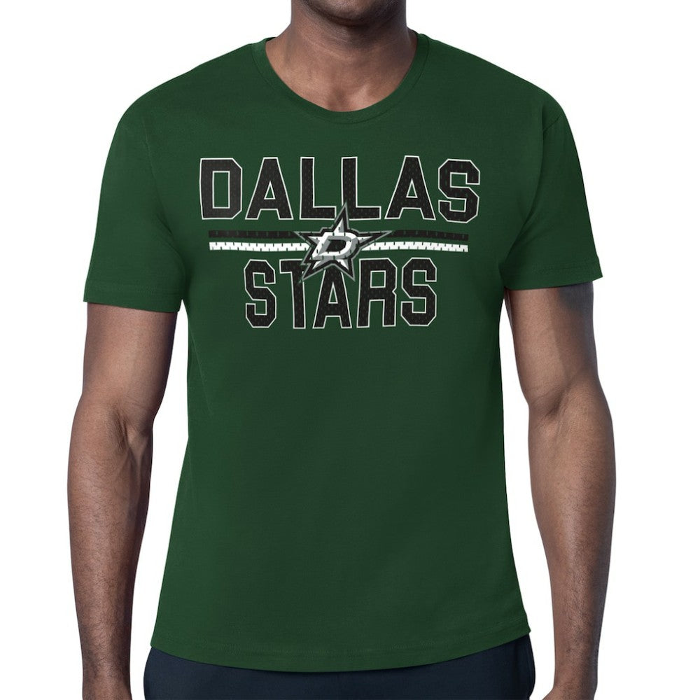 Dallas Stars Starter Mesh Look Team Name T-Shirt - Kelly Green | US 202296605