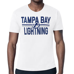 Tampa Bay Lightning Starter Mesh Look Team Name T-Shirt - White | US 202296624