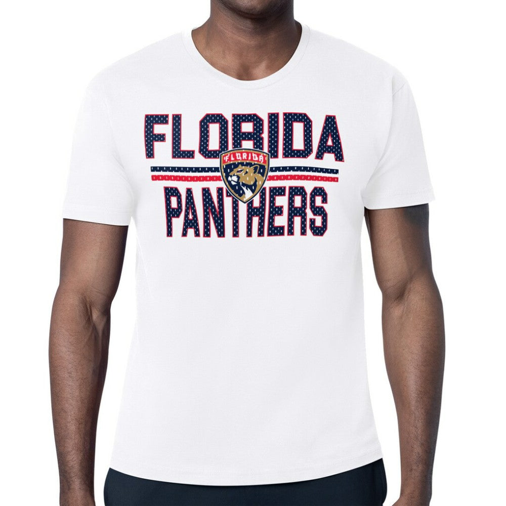 Florida Panthers Starter Team Wordmark & Logo T-Shirt - White | US 202296638